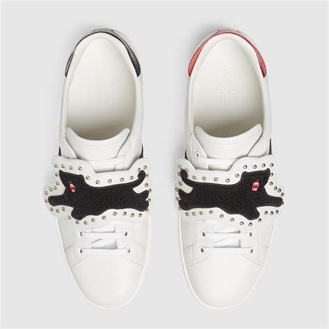 gucci ace sneakers patch